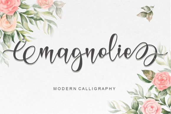 Magnolie Font - Featured Image