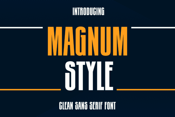 Magnum Style Font - Featured Image
