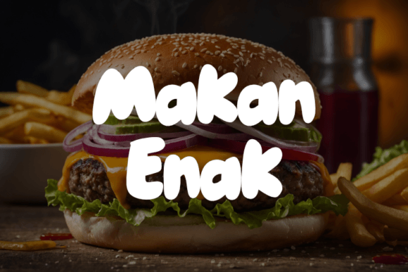 Makan Enak Font - Featured Image