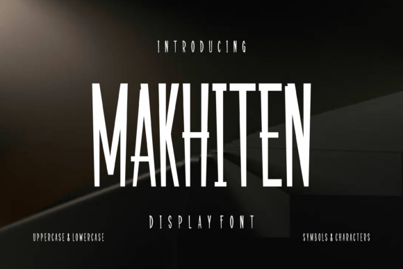 Makhiten Font - Featured Image
