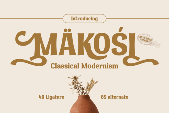 Makosi Font - Featured Image