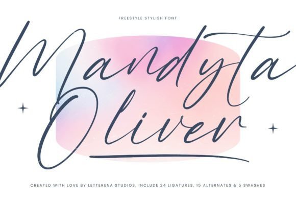 Mandyta Oliver Font - Featured Image