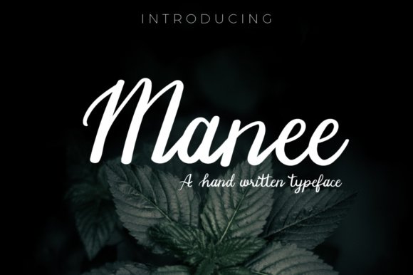 Manee Font Download for Desktop