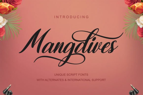 Mangdives Font - Featured Image