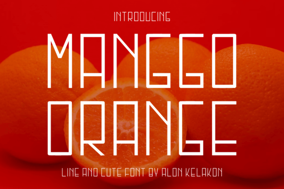 Manggo Orange Font Download for Desktop