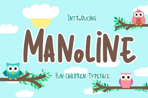 Manoline Font - Featured Image