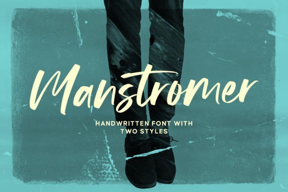 Manstromer Font - Featured Image