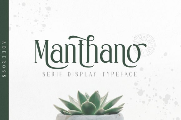 Manthano Font - Featured Image