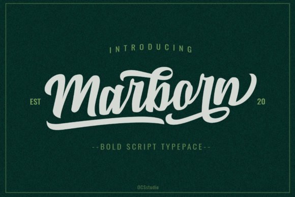 Marborn Font - Featured Image