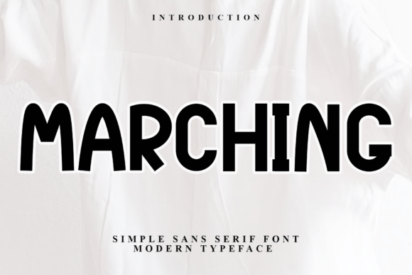 Marching Font - Featured Image