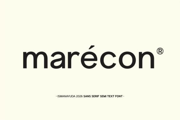 Marecon Font Download for Desktop