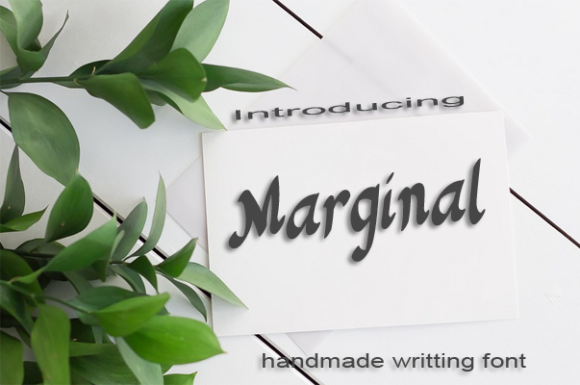 Marginal Font Download for Desktop