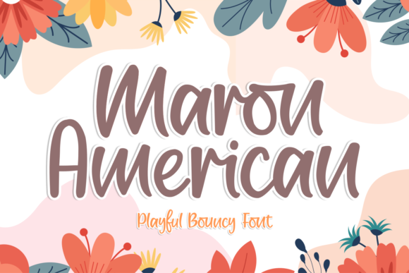 Maron American Font - Featured Image