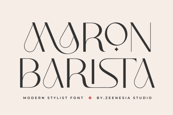Maron Barista Font Download for Desktop
