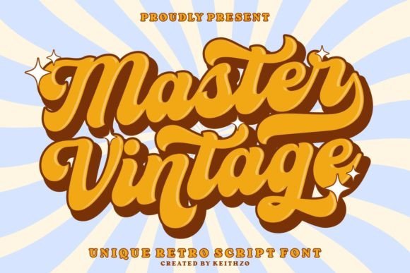Master Vintage Font - Featured Image