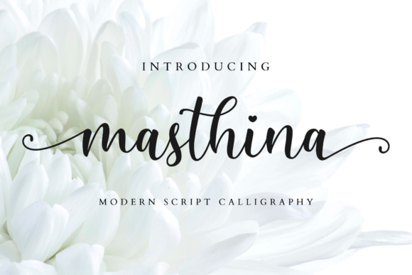 Masthina Font - Featured Image