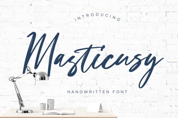 Masticusy Font - Featured Image