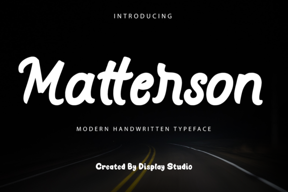 Matterson Font Download for Desktop