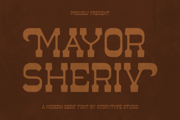 Mayor Sheriv Font - Featured Image