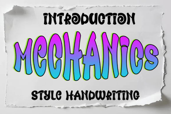 Mechanics Font Download for Desktop
