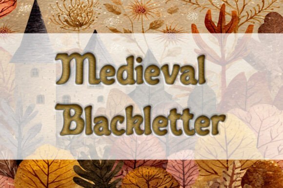 Medieval Blackletter Font Download for Desktop