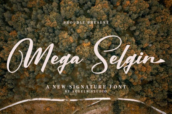 Mega Selgin Font - Featured Image