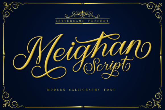 Meighan Script Font - Featured Image
