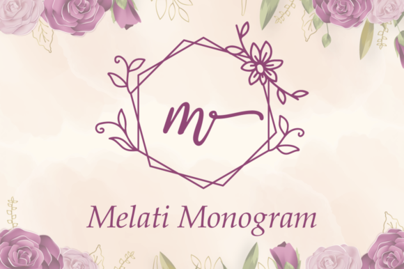 Melati Monogram Font Download for Desktop