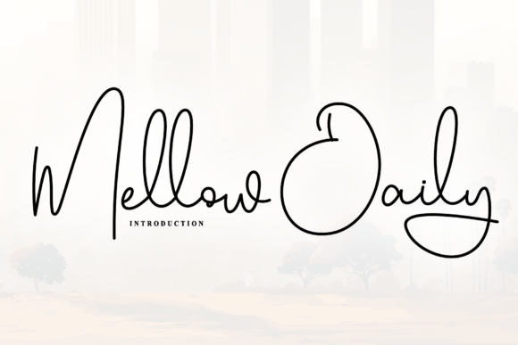 Mellow Daily Font - Featured Image