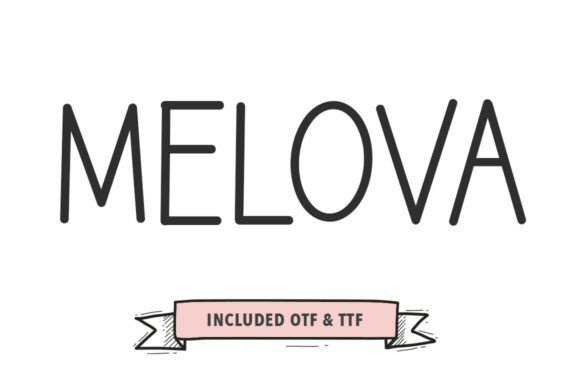 Melova Font - Featured Image