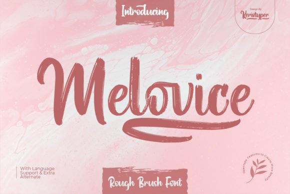 Melovice Font Download for Desktop