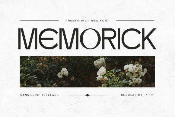 Memorick Font - Featured Image