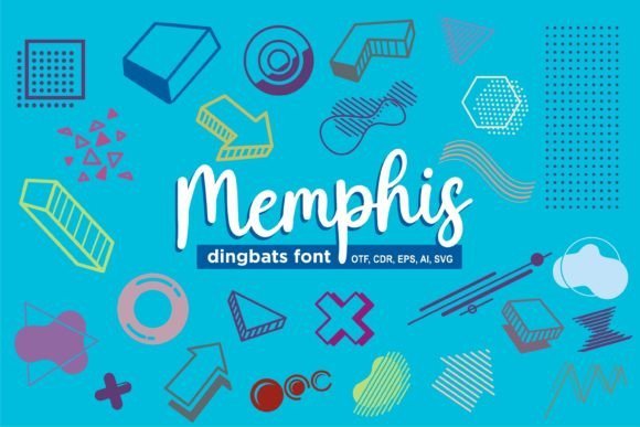 Memphis Font - Featured Image