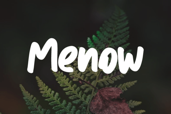Menow Font - Featured Image