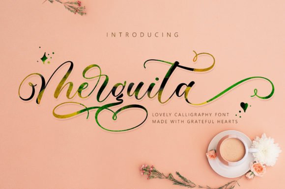 Merguita Script Font - Featured Image