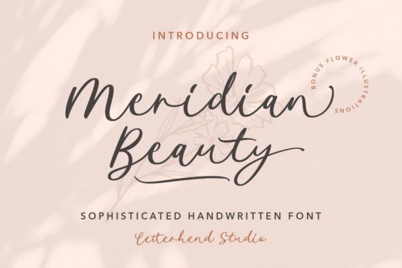 Meridian Beauty Font - Featured Image