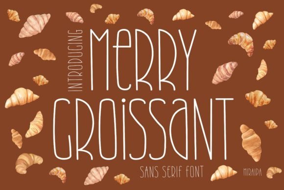 Merry Croissant Font Download for Desktop
