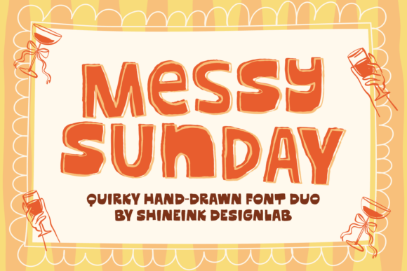 Messy Sunday Font - Featured Image