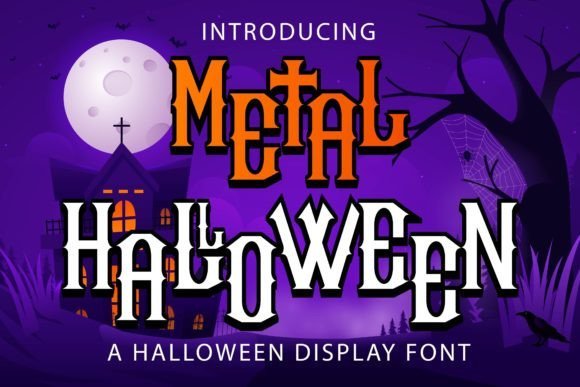 Metal Halloween Font Download for Desktop
