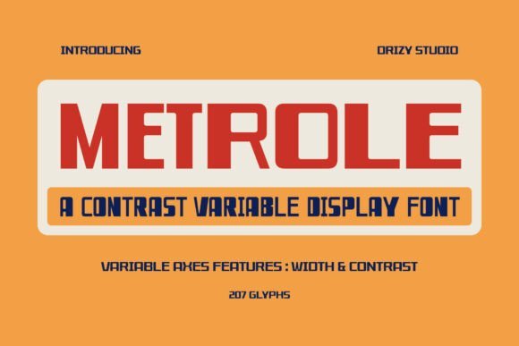 Metrole Font - Featured Image