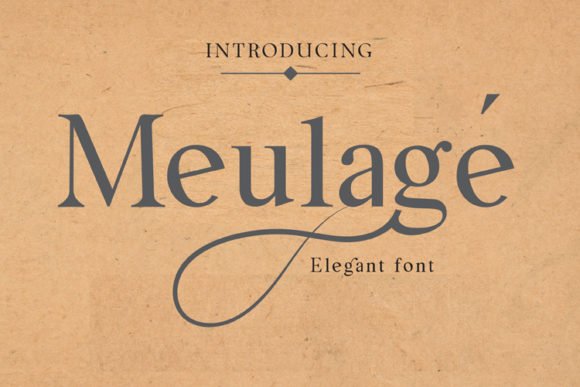 Meulage Font - Featured Image