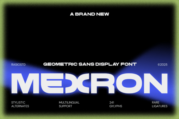 Mexron Font - Featured Image