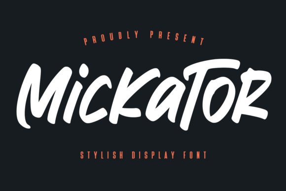 Mickator Font - Featured Image