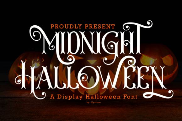 Midnight Halloween Font - Featured Image