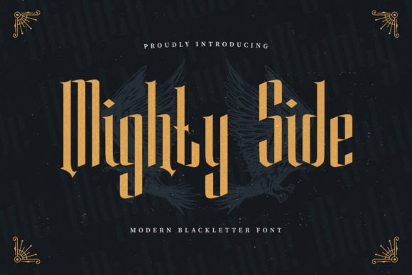 Mighty Side Font - Featured Image