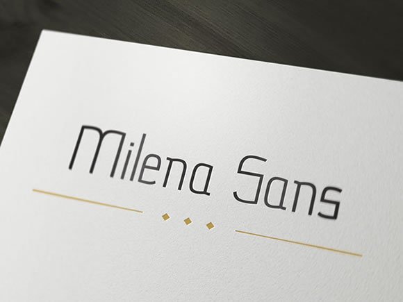 Milena Sans Font - Featured Image