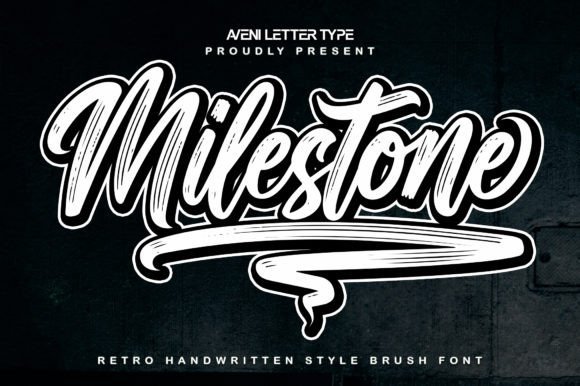 Milestone Font - Featured Image