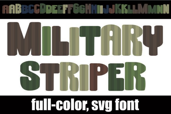 Military Striper Font Download for Desktop