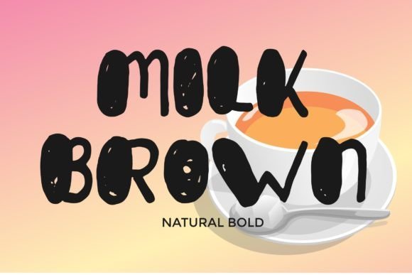 Milk Brown Font Download for Desktop