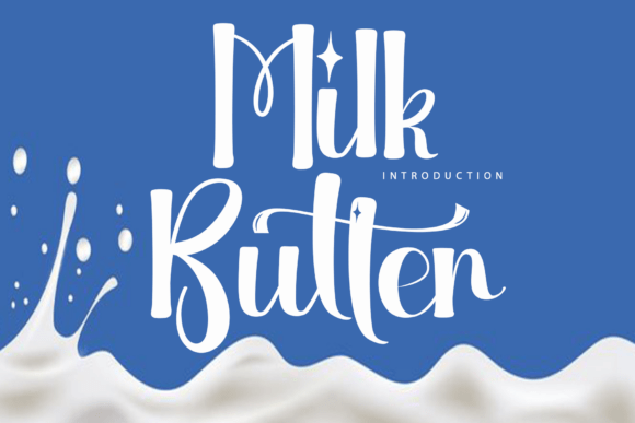 Milk Butter Font - Featured Image